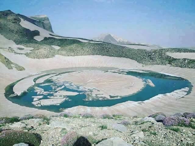 Bokodyan Pond on the Sakran Mountain in Erbil's Choman district (Photo: Goran Sabah Ghafour)